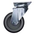 Solid rubber wheels