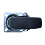 Solid rubber wheels
