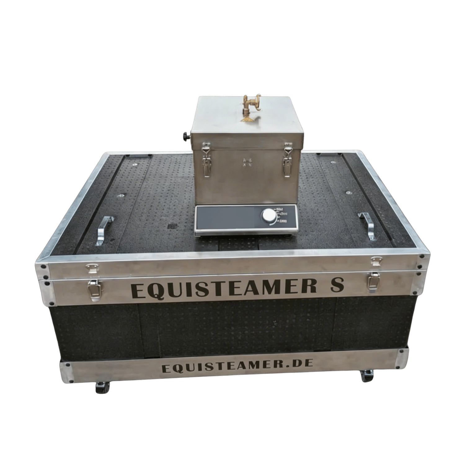 EquiSteamer S automatische Abschaltung bis zu 25 kg Heu