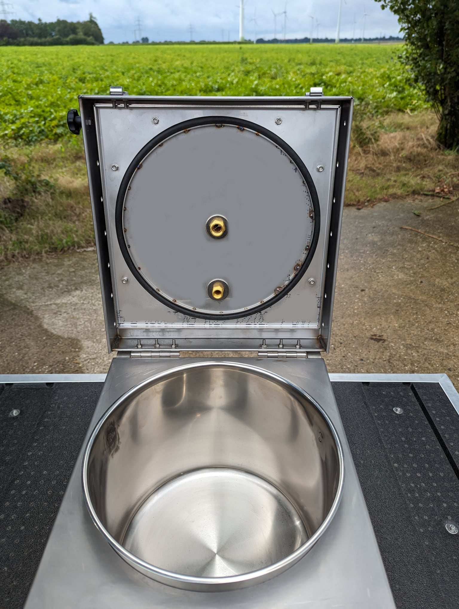 EquiSteamer S automatische Abschaltung bis zu 25 kg Heu